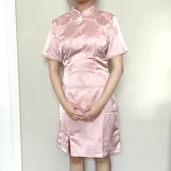 Traditional Chinese Cheongsam Qipao Dress - Picture 13 of 13